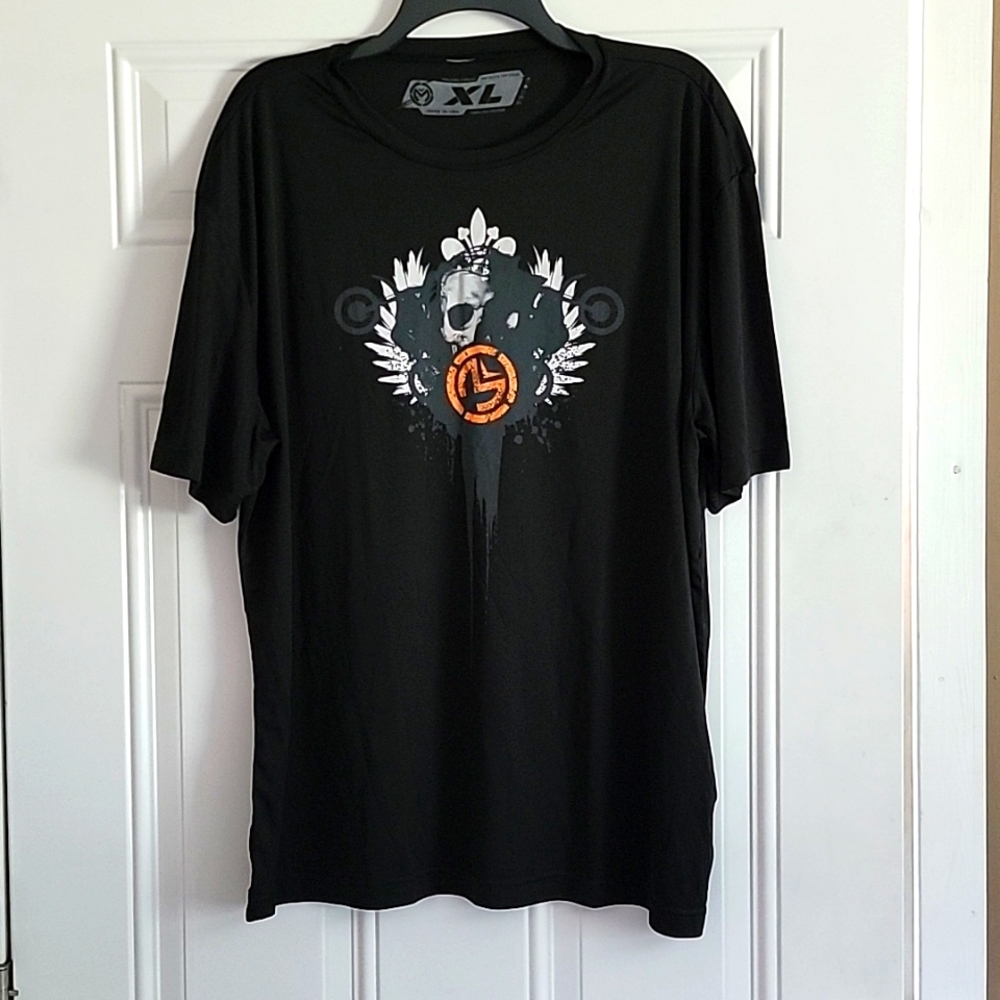 Moose Racing Motorsport Skull Motorcycle Shirt